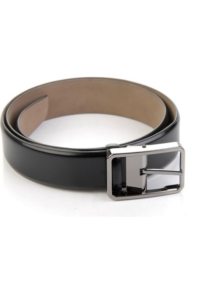 Siyah Hakiki Deri Erkek Kemer U08657500514