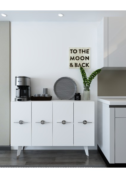 8169KM-32 Dh Konsol,kahve Köşesi,ayakkabılık,ofis Evrak Dolabı,mutfak Kiler Dolabı,tv Ünitesi-Bg fırsatları