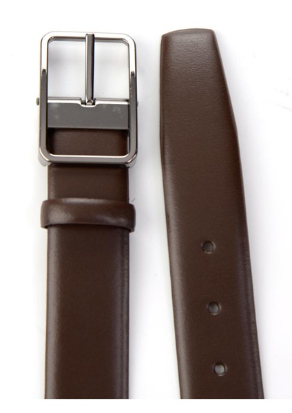 Kahve Hakiki Deri Erkek Kemer U08657500503 fiyatları