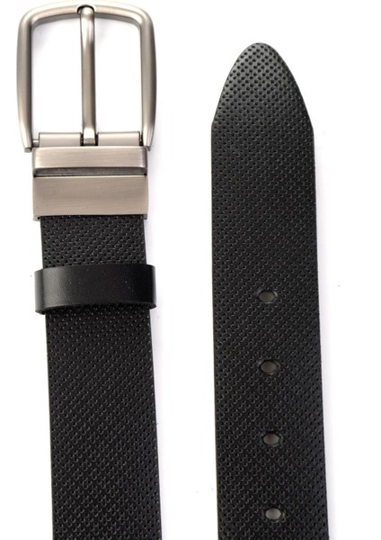 Siyah Siyah Hakiki Deri Erkek Kemer U08657500303 fiyatları