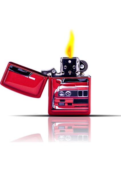 E30 Kırmızı Benzinli Çakmak