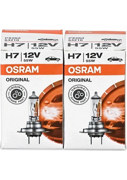 H7 Far Ampulü 12V 55W 64210 Made in Germany 2 Adet fiyatları