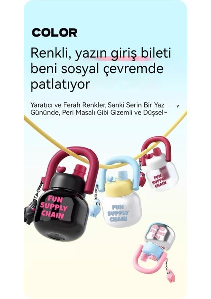 Yeni 800ML Sevimli Öğrenci Taşınabilir Kupa (Yurt Dışından) fiyatları