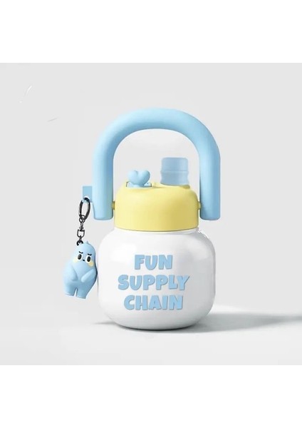Yeni 800ML Sevimli Öğrenci Taşınabilir Kupa (Yurt Dışından)
