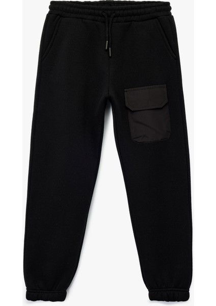 Şardonlu Cep Detaylı Basic Jogger Eşofman Altı