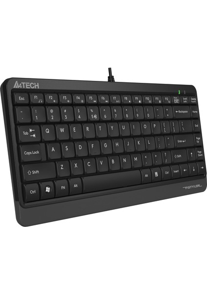 A4 Tech FK11 Q Usb Kablolu Mm Mini Gri Siyah Klavye