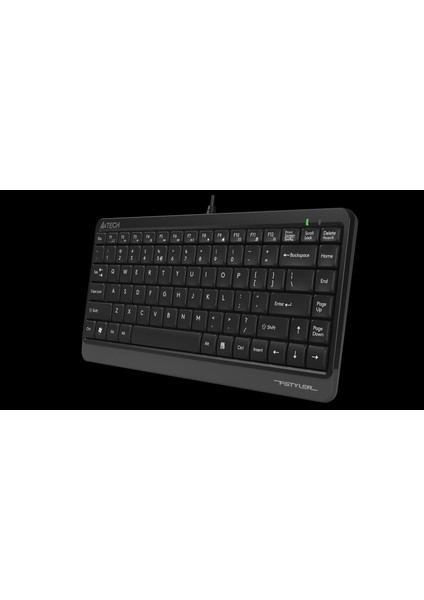 A4 Tech FK11 Q Usb Kablolu Mm Mini Gri Siyah Klavye