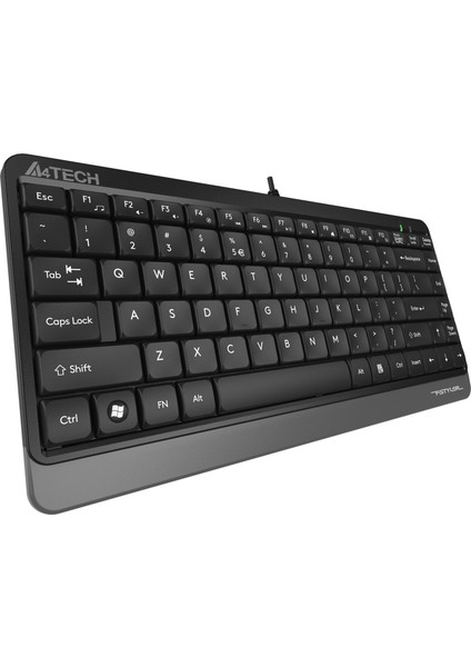 A4 Tech FK11 Q Usb Kablolu Mm Mini Gri Siyah Klavye