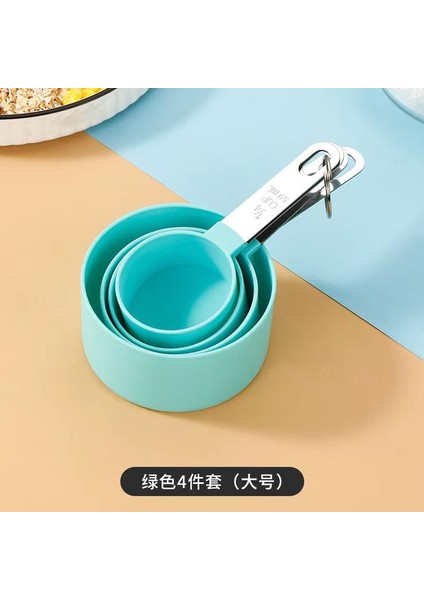 8ADET Yeşil B 8ADET Pişirme Araçları Mutfak Ölçüm Kaşığı Seti Paslanmaz Çelik Saplar Ölçüm Kabı Ölçekli Ölçüm Kaşığı Mutfak Alet (Yurt Dışından) modelleri
