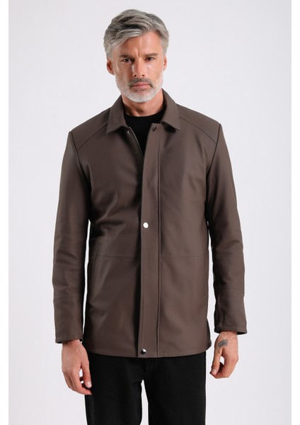 Bruno Erkek Uzun Deri Kaban fiyatları