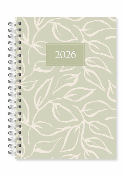 2026 Spiralli 17X24 cm Günlük Ajanda Model-1