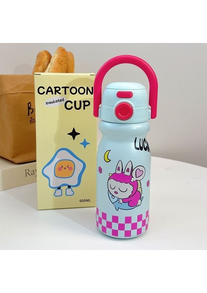Öğrenci Su Bardağı Karikatür Taşınabilir Sevimli Çocuk Su (Yurt Dışından)