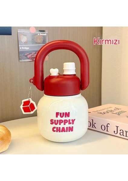 Yeni 800ML Sevimli Öğrenci Taşınabilir Kupa (Yurt Dışından)