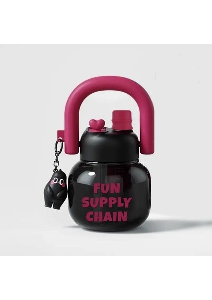 Yeni 800ML Sevimli Öğrenci Taşınabilir Kupa (Yurt Dışından)