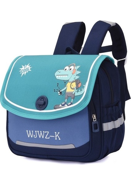 Çocuk Yatay Okul Çantası Ilkokul Öğrencileri Hafif Omurga Koruması Birinci, Ikinci ve Üçüncü Sınıf Omuz Karikatür Erkek ve Kız Sırt Çantası (Yurt Dışından)