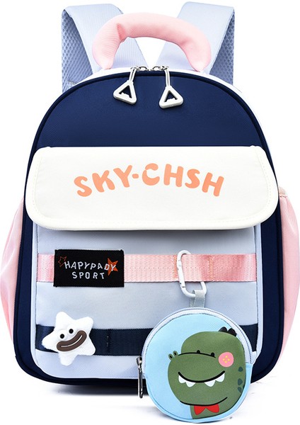 Büyük Kapasiteli Çocuk Sırt Çantası Çizgi Film Anaokulu Sırt Çantası Erkek ve Kız Küçük Okul Çantası (Yurtdışı Satın Alma) (Yurt Dışından)