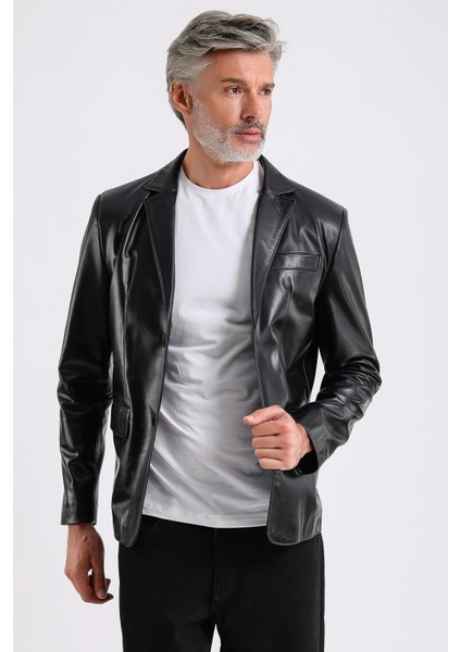 Alba Erkek Deri Blazer Ceket fırsatları