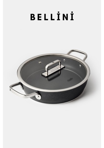 Bellini 7 Parça Tencere Seti Siyah