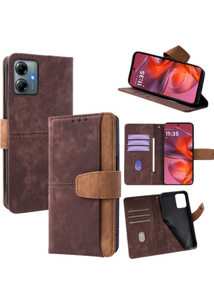 Motorola Moto G Play 2025 Için Skin Fe Deri Kılıf (Yurt Dışından)