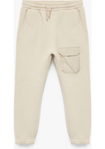 Şardonlu Cep Detaylı Basic Jogger Eşofman Altı