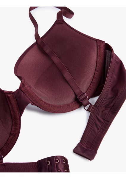 Rahat Kalıp Dolgulu Kaplı Balenli Push Up Sütyen fiyatları