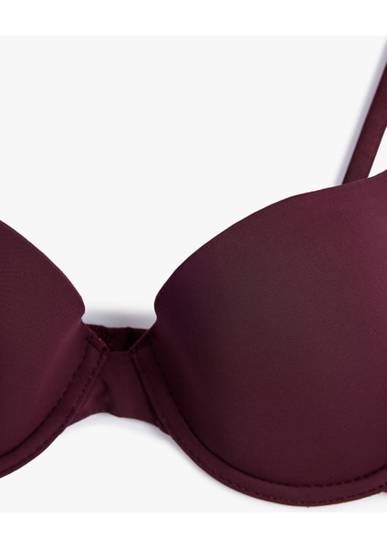 Rahat Kalıp Dolgulu Kaplı Balenli Push Up Sütyen modelleri