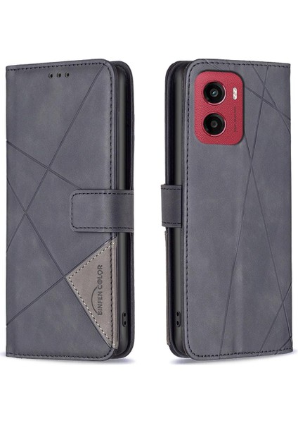 Motorola Moto G05 Için BF05 Deri Kılıf (Yurt Dışından)