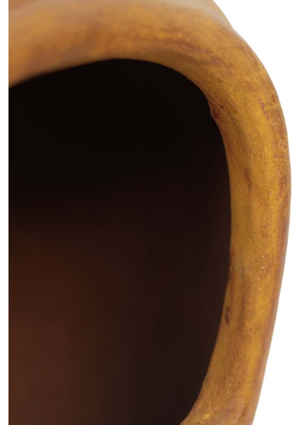 Güneş Motifli Küçük Chimenea Sarı fırsatları