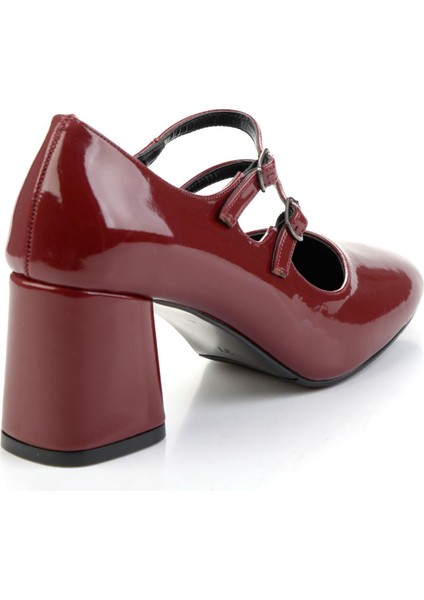 Bordo Kadın Klasik Topuklu Ayakkabı K01565016398 modelleri