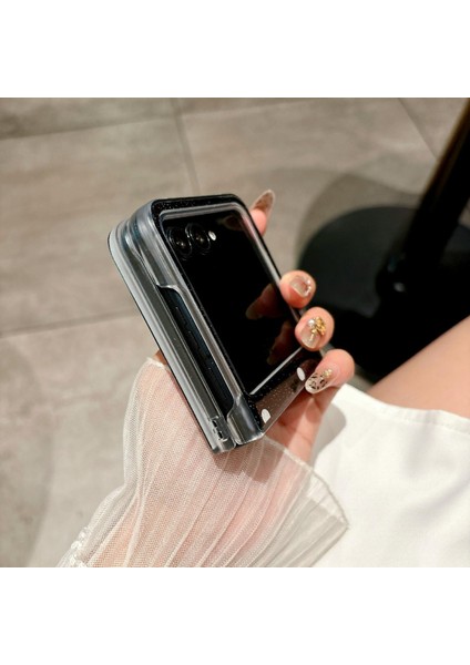 Motorola Razr 50 Için Simli Toz Noktalı Kılıf (Yurt Dışından) fiyatları