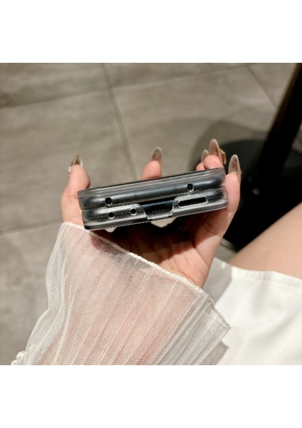 Motorola Razr 50 Için Simli Toz Noktalı Kılıf (Yurt Dışından) modelleri