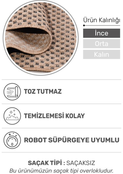 Sierra Halı | Jüt Hasır Görünümlü Modern Kilim ve Yolluk, Ince Bukle Dokuma fiyatları