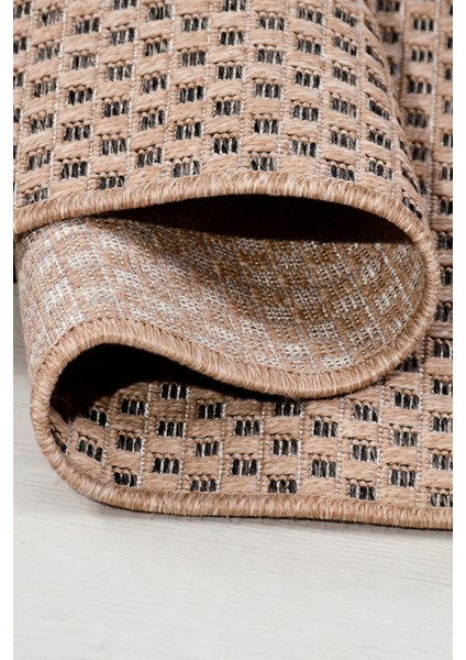 Sierra Halı | Jüt Hasır Görünümlü Modern Kilim ve Yolluk, Ince Bukle Dokuma