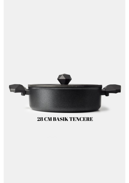Gal Basık Tencere 28 cm