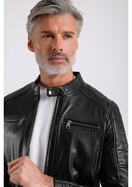 Georges Erkek Spor Deri Mont