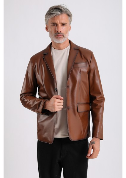 Alba Erkek Deri Blazer Ceket fırsatları