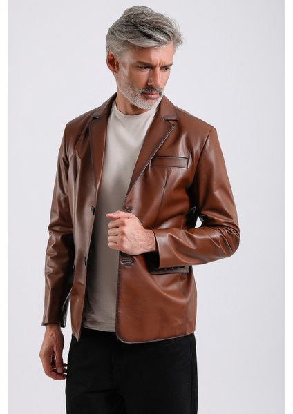 Alba Erkek Deri Blazer Ceket indirimleri