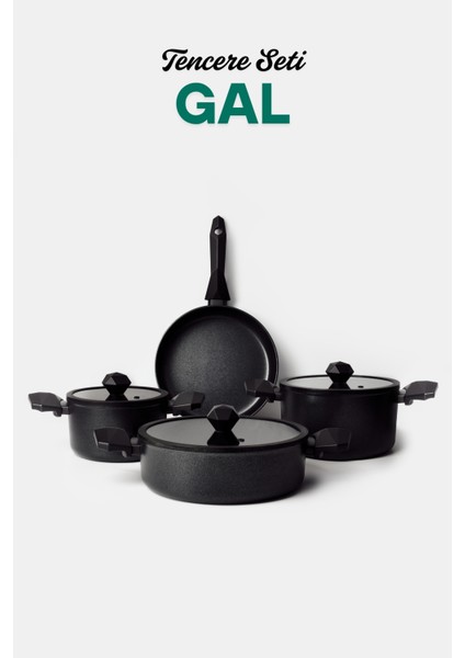 Gal 7 Parça Tencere Seti