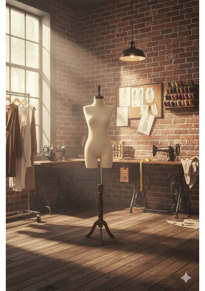 Dikiş Takım Setli - 34 Beden Pantolon Giyebilen Iğne Batabilen Terzi Mankeni – Prova Tasarım Mankeni fiyatları