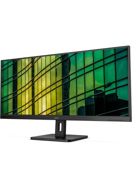 34 Aoc U34E2M/BK 4ms 100MHZ 2xhdmı 1xdp Wqhd 3440X1440 Çerçevesiz Düşük Mavı Işık Vesa Siyah