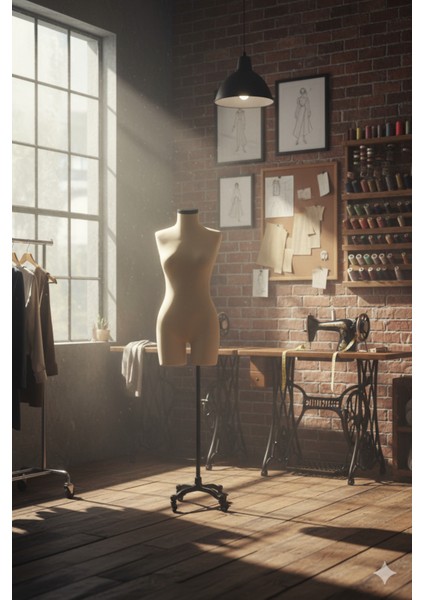 Dikiş Takım Setli - 34 Beden Pantolon Giyebilen Iğne Batabilen Terzi Mankeni – Prova Tasarım Mankeni fiyatları