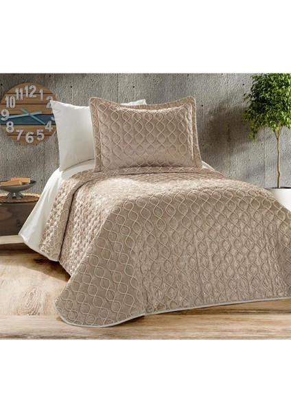 Brillance Tek Kişilik Yatak Örtüsü Cappucino fiyatları
