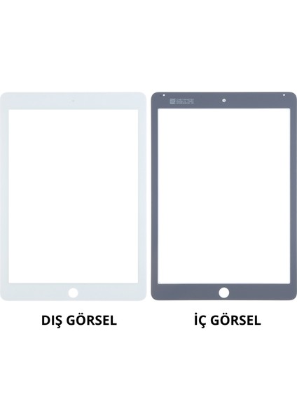 Apple iPad 6.nesil Uyumlu Dokunmatik Lens + Oca