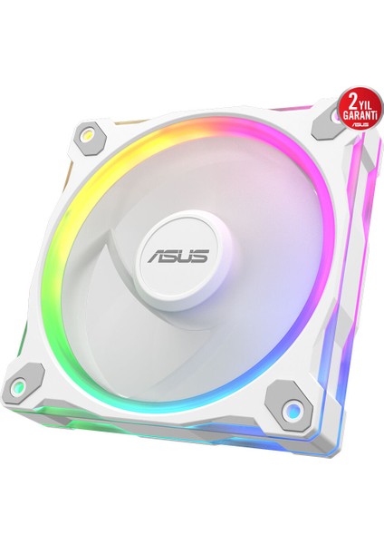 Prıme MR120 Soğutucu Kasa Radyatör Fanı Argb 120MM Beyaz
