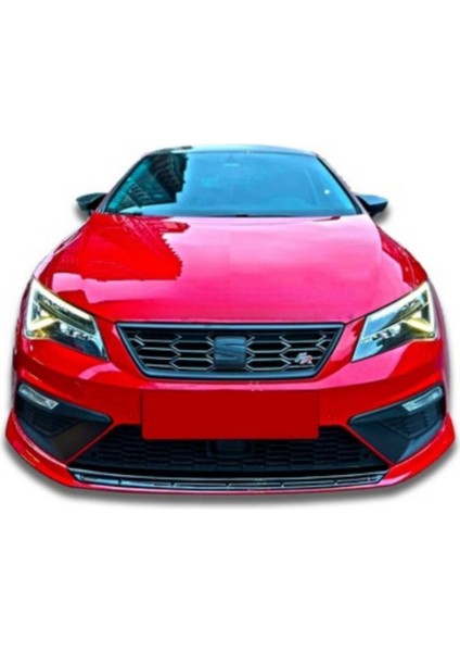 Seat Leon Mk3 Makyajlı Fr 2017-2020 Cupra Ön Ek (Plastik) ⚡ Sportif ve Agresif Tasarım!