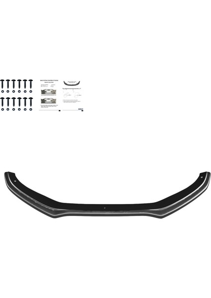 Audi S4 / A4 S-Line B8 Makyajlı 2011-2015 Uyumlu Ön Lip – Sportif ve Dayanıklı Tampon Altı Parça fırsatları