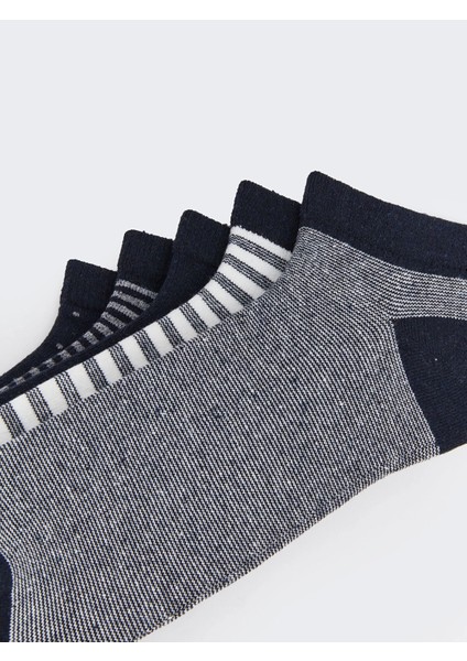 Lcw Accessorıes Karişik Çizgili Erkek Patik Çorap 5'li modelleri