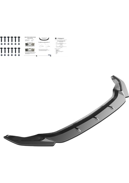 Vw Golf Mk7.5 R 2017-2020 Uyumlu Ön Lip Version 3 – Dinamik ve Agresif Tampon Altı Görünüm indirimleri