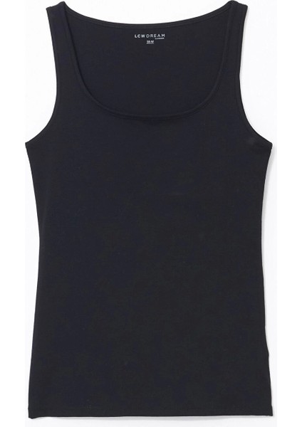 Lcw Dream Siyah U Yaka Kadın Atlet indirimleri