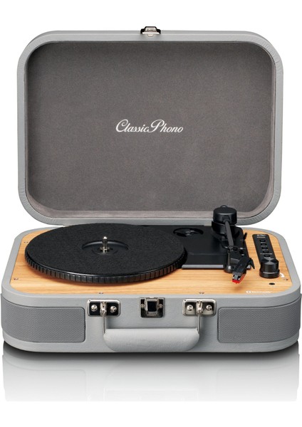 TT-114GY Gri Dahili Hoparlörlü PIKAP-TT-114GY fiyatları